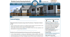 Desktop Screenshot of pinellashousing.com